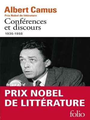 cover image of Conférences et discours (1936-1958)